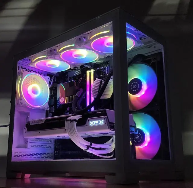 Alt view image 3 of 7 - Gaming PC Ryzen 7 7800X3D 32GB RAM 2TB SSD RX 7900 XT 20GB Windows 11 Computer