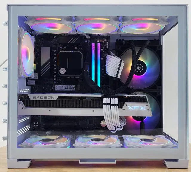 Alt view image 4 of 7 - Gaming PC Ryzen 7 7800X3D 32GB RAM 2TB SSD RX 7900 XT 20GB Windows 11 Computer