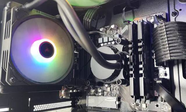 Alt view image 2 of 7 - Gaming PC i7-11700F 16GB RAM 500GB SSD+1TB HDD RTX 3060 Ti 8GB Win11 Computer