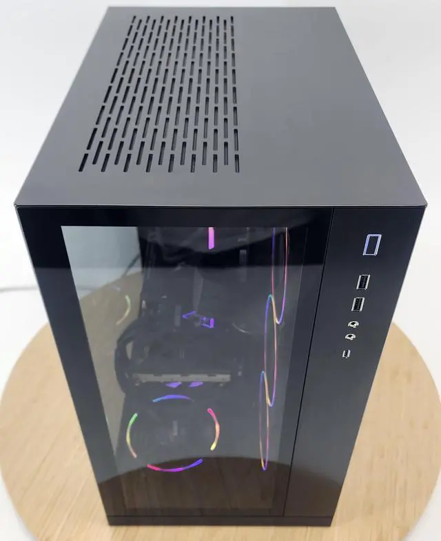 Alt view image 5 of 7 - Gaming PC Ryzen 7 7700 32GB RAM 2TB SSD RX 7700 XT 12GB Windows 11 Computer