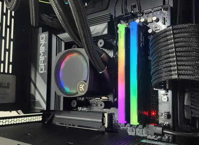 Alt view image 2 of 7 - Gaming PC Ryzen 7 9800X3D 32GB RAM 2TB SSD RX 7900 XTX 24GB Windows 11 Computer
