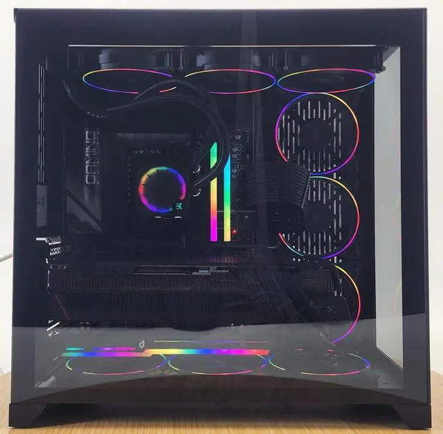 Alt view image 4 of 7 - Gaming PC Ryzen 7 9800X3D 32GB RAM 2TB SSD RX 7900 XTX 24GB Windows 11 Computer