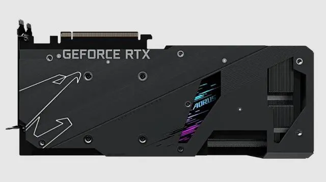 Alt view image 3 of 4 - Gigabyte GeForce RTX 3080 AORUS X 10GB GV-N3080AORUS X-10GD Video Card GPU
