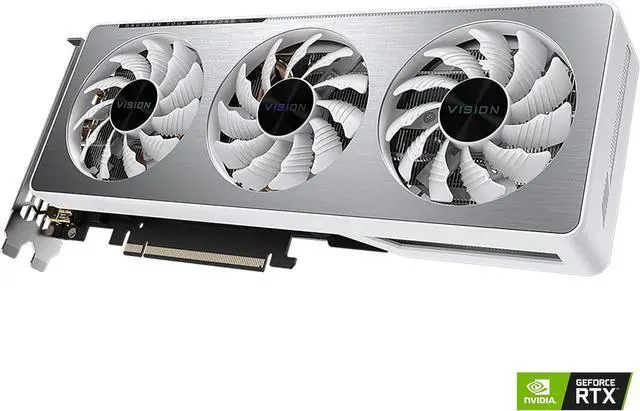 Alt view image 2 of 4 - GIGABYTE RTX 3060 Ti Vision 8GB GDDR6 GV-N306TVISION OC-8GD Video Graphics Card