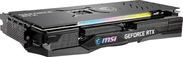Alt view image 3 of 4 - MSI RTX 3070 Ti Gaming X Trio 8GB GDDR6 Video Graphics Card