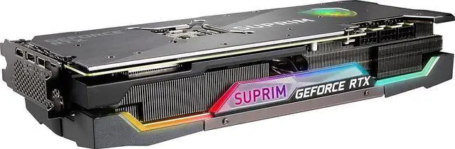 Alt view image 10 of 10 - MSI Suprim GeForce RTX 3080 10GB GDDR6X PCI Express 4.0 Video Card RTX 3080 SUPRIM X 10G LHR