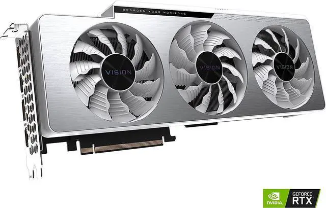 Alt view image 8 of 11 - GIGABYTE Vision GeForce RTX 3070 Ti 8GB GDDR6X PCI Express 4.0 ATX Video Card GV-N307TVISION OC-8GD