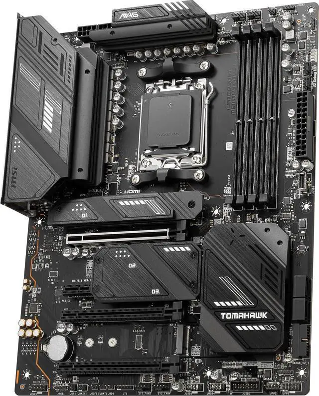 Alt view image 8 of 10 - MSI MAG X670E TOMAHAWK WIFI AM5 AMD X670E SATA 6Gb/s ATX Motherboard