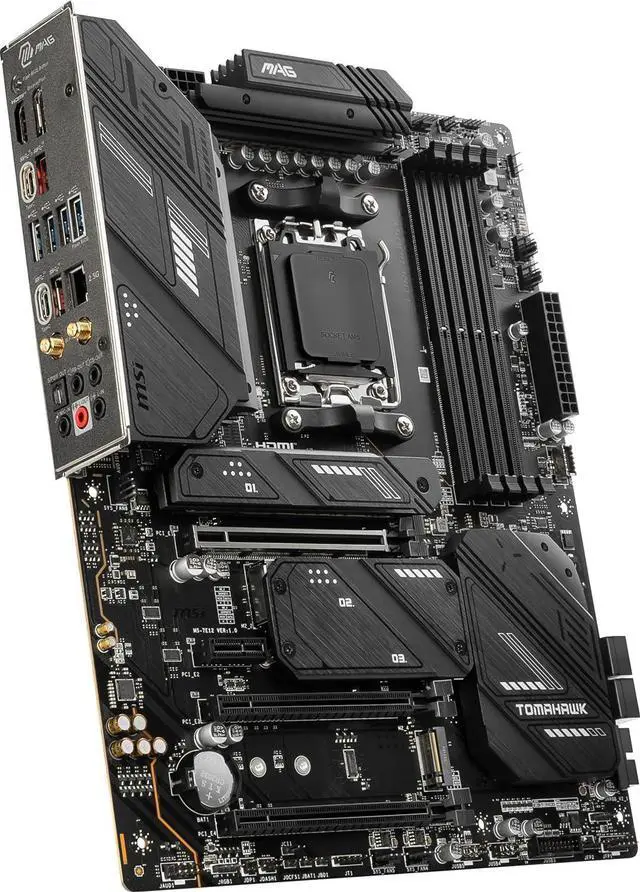 Alt view image 9 of 10 - MSI MAG X670E TOMAHAWK WIFI AM5 AMD X670E SATA 6Gb/s ATX Motherboard