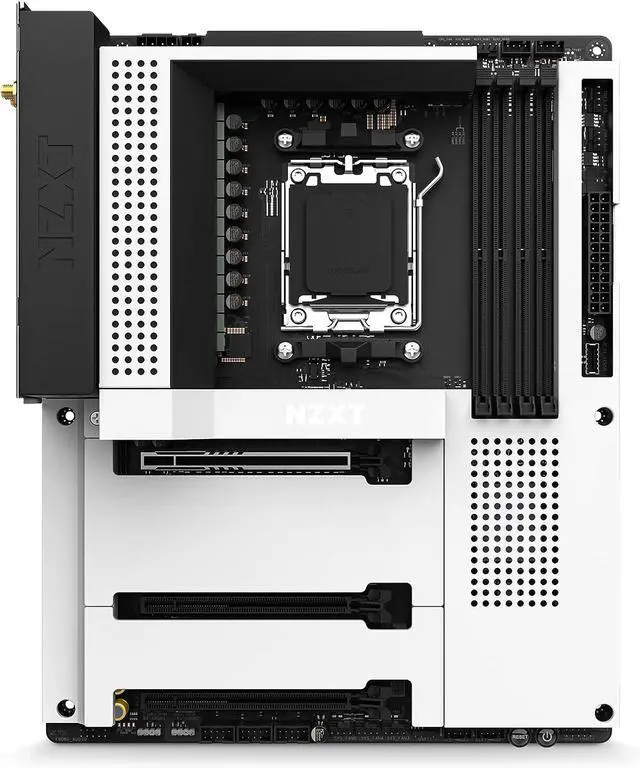 Main image of NZXT N7-B65XT-W1 AMD AM5 B650 ATX Desktop Motherboard White
