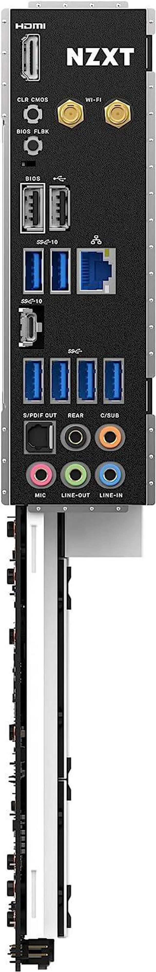 Alt view image 2 of 2 - NZXT N7-B65XT-W1 AMD AM5 B650 ATX Desktop Motherboard White