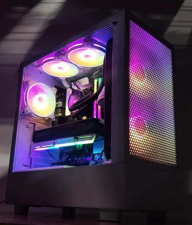 Alt view image 3 of 7 - Gaming PC Ryzen 9 5950X 32GB RAM 2TB SSD RTX 3070 8GB Windows 11 Computer