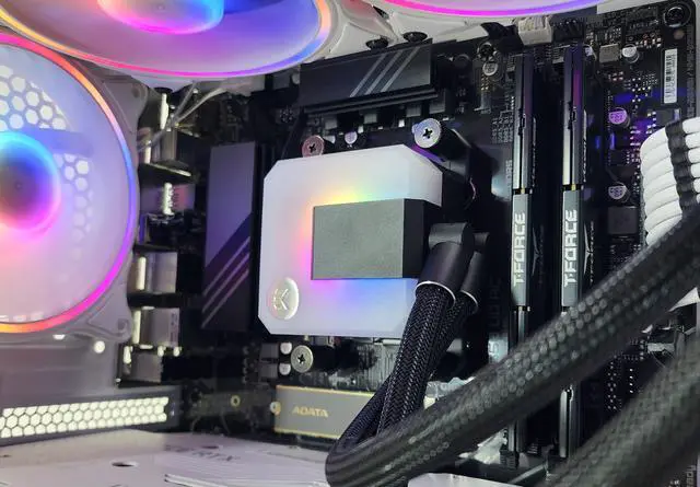 Alt view image 2 of 7 - Gaming PC Ryzen 7 7700 16GB RAM 1TB SSD RTX 3070 8GB Windows 11 Computer