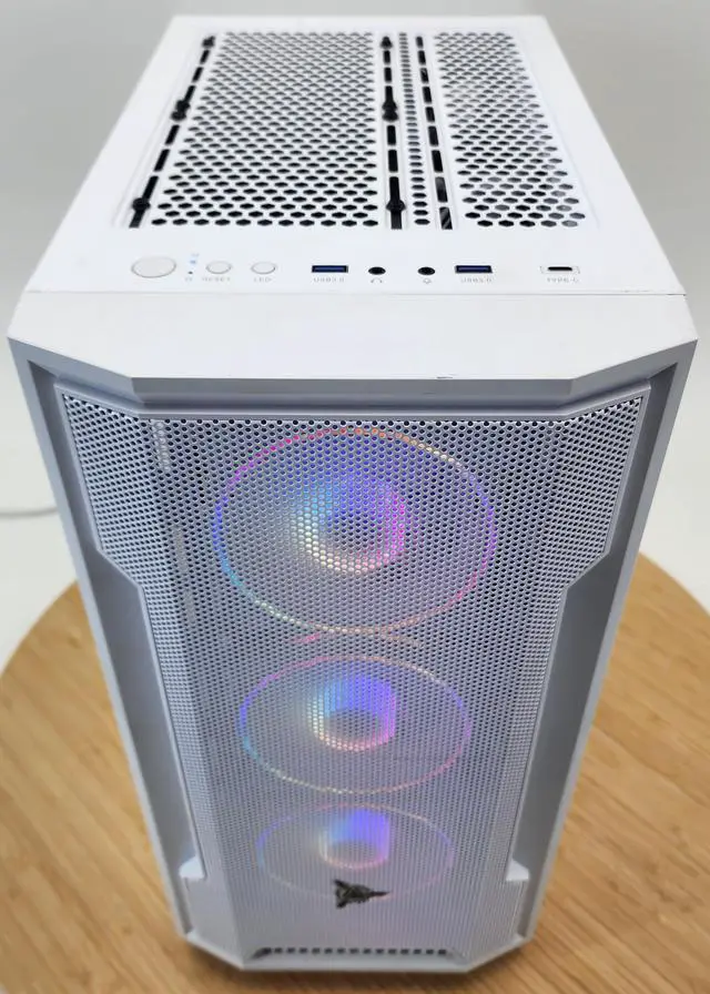 Alt view image 5 of 7 - Gaming PC Ryzen 7 7700 16GB RAM 1TB SSD RTX 3070 8GB Windows 11 Computer