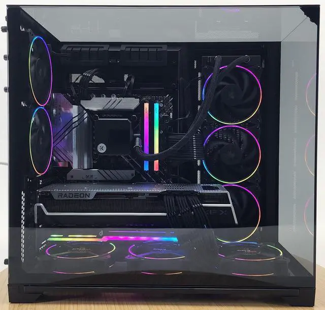 Alt view image 4 of 7 - Gaming PC i9-13900KF 32GB RAM 2TB SSD RX 7900 XTX 24GB Windows 11 Computer
