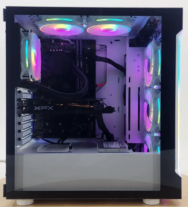 Alt view image 4 of 7 - Gaming PC i7-6700 16GB RAM 1TB SSD RX 580 8GB Windows 11 Computer
