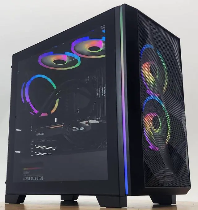 Main image of Gaming PC Ryzen 5 8400F 32GB RAM 1TB SSD RX 7600 8GB Windows 11 Computer