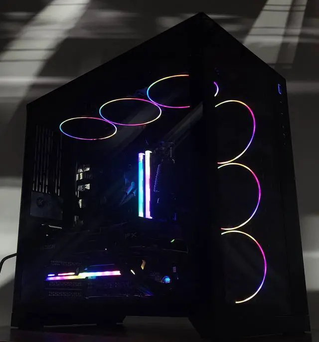 Alt view image 3 of 7 - Gaming PC Ryzen 7 7800X3D 32GB RAM 1TB SSD RX 7800 XT 16GB Windows 11 Computer