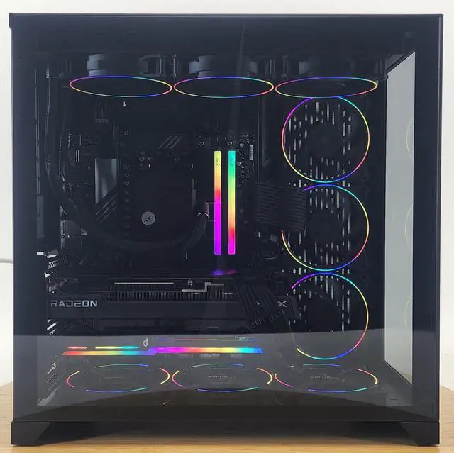 Alt view image 4 of 7 - Gaming PC Ryzen 7 7800X3D 32GB RAM 1TB SSD RX 7800 XT 16GB Windows 11 Computer