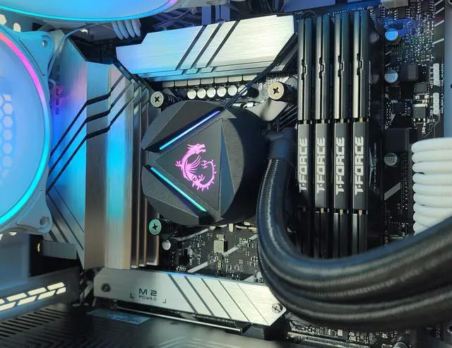Alt view image 4 of 7 - Gaming PC i5-14600KF 32GB RAM 1TB SSD RX 9070 XT 16GB Windows 11 Computer