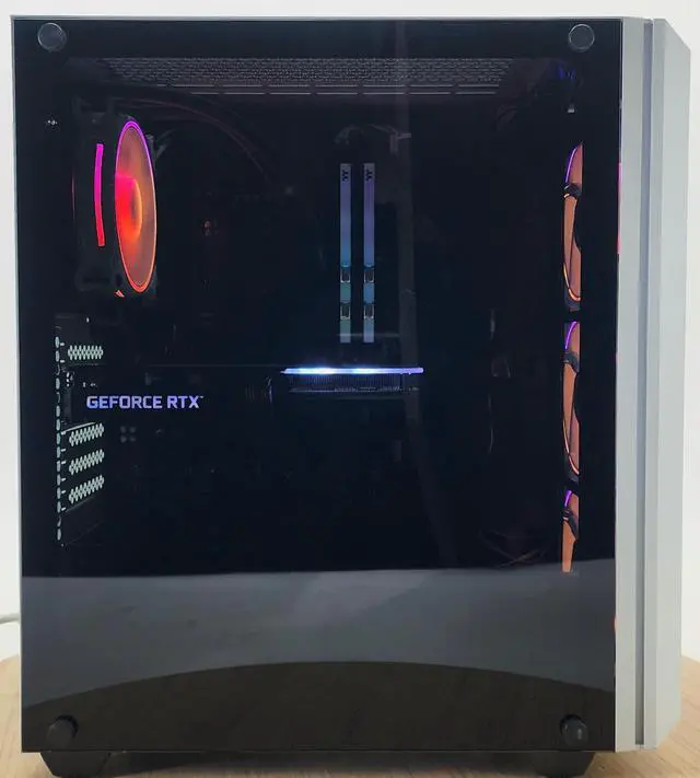 Alt view image 4 of 7 - Gaming PC i5-12600KF 16GB RAM 1TB SSD RTX 3060 Ti 8GB Windows 11 Computer