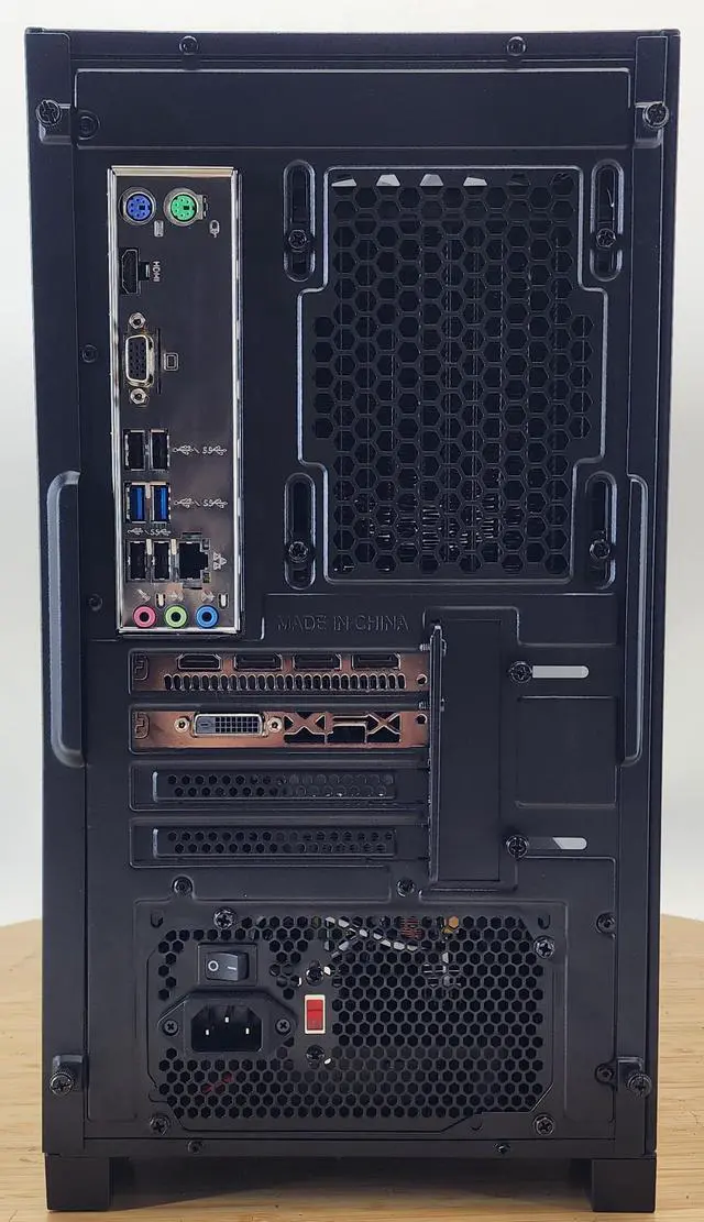 Alt view image 7 of 7 - Gaming PC i3-10105F 16GB RAM 500GB SSD RX 580 8GB Windows 11 Computer