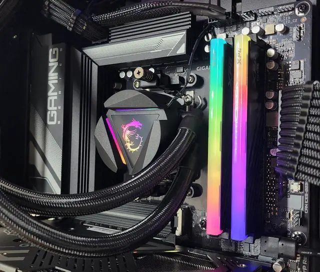 Alt view image 2 of 7 - Gaming PC Ryzen 7 7700 32GB RAM 2TB SSD RTX 5060 Ti  16GB Windows 11 Computer