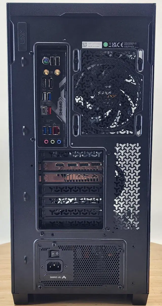 Alt view image 7 of 7 - Gaming PC Ryzen 7 7800X3D 48GB RAM 2TB SSD RX 9070 XT 16GB Windows 11 Computer