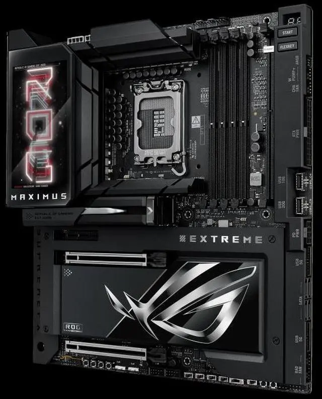 Alt view image 2 of 3 - ASUS ROG MAXIMUS Z890 EXTREME Intel Z890 LGA 1851 E-ATX Desktop Motherboard