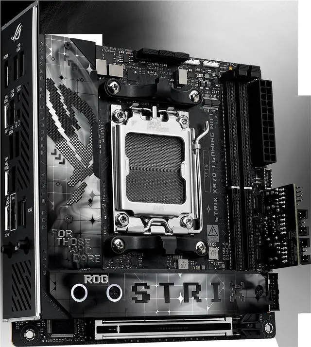 Alt view image 3 of 4 - ASUS ROG STRIX X870-I GAMING WIFI AMD AM5 X870 Mini ITX Desktop Motherboard
