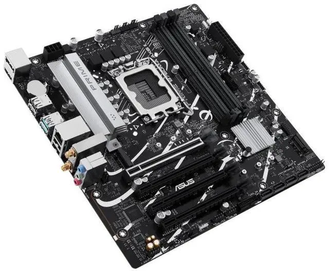 Alt view image 3 of 4 - ASUS PRIME B760M-A AX6 II Intel LGA 1700MicroATX Desktop Motherboard