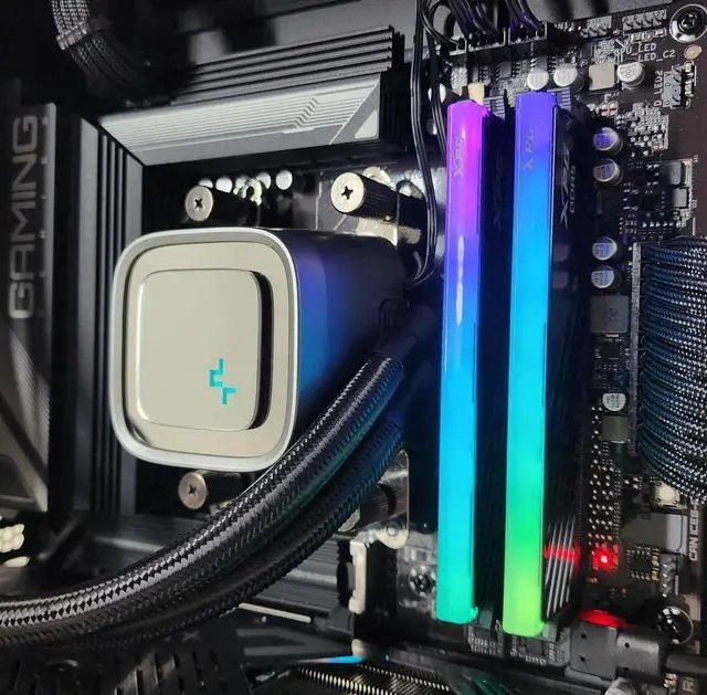 Alt view image 2 of 7 - Gaming PC Ryzen 7 9700X 32GB RAM 1TB SSD RTX 5060 Ti  16GB Windows 11 Computer