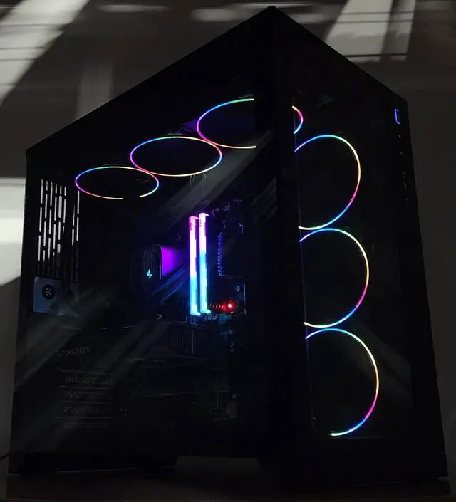 Alt view image 3 of 7 - Gaming PC Ryzen 7 9700X 32GB RAM 1TB SSD RTX 5060 Ti  16GB Windows 11 Computer