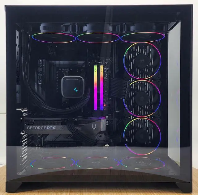 Alt view image 4 of 7 - Gaming PC Ryzen 7 9700X 32GB RAM 1TB SSD RTX 5060 Ti  16GB Windows 11 Computer