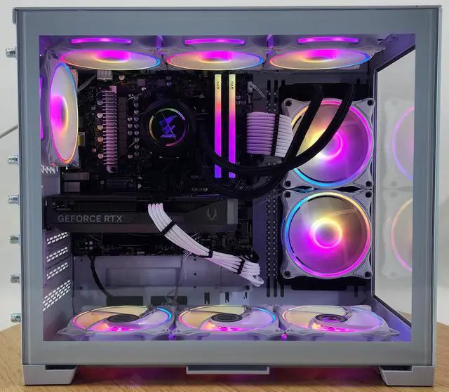 Alt view image 4 of 7 - Gaming PC Ryzen 5 8400F 32GB RAM 1TB SSD RTX 5060 Ti  16GB Windows 11 Computer