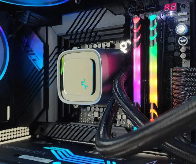 Alt view image 2 of 7 - Gaming PC i9-11900K 64GB RAM 1TB SSD RTX 3080 10GB Windows 11 Computer
