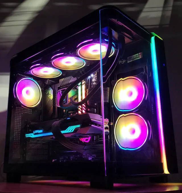 Alt view image 3 of 7 - Gaming PC i9-11900K 64GB RAM 1TB SSD RTX 3080 10GB Windows 11 Computer