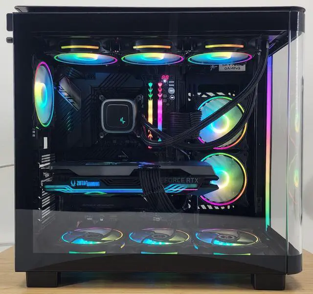 Alt view image 4 of 7 - Gaming PC i9-11900K 64GB RAM 1TB SSD RTX 3080 10GB Windows 11 Computer