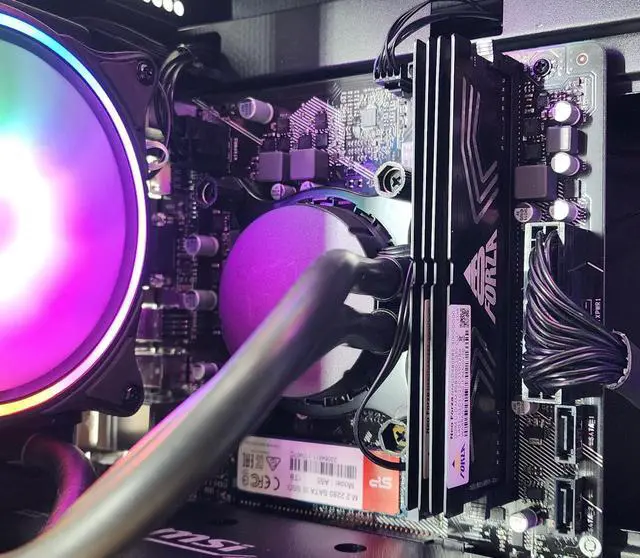 Alt view image 2 of 7 - Gaming PC i7-11700F 16GB RAM 1TB SSD GTX 1660 Ti 6GB Windows 11 Computer