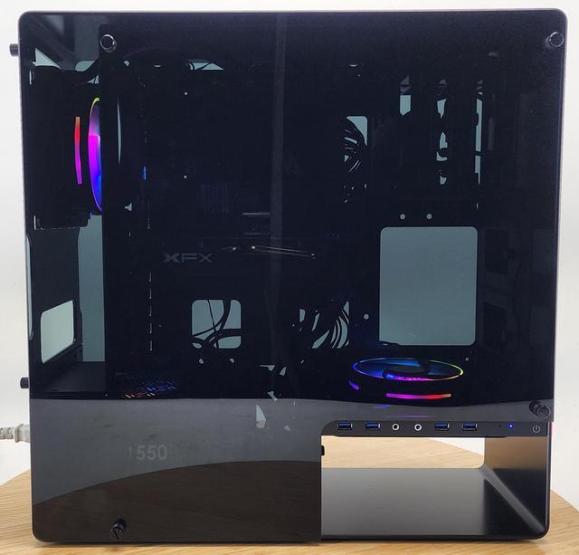 Alt view image 4 of 7 - Gaming PC i5-9400F 16GB RAM 500GB SSD RX 580 8GB Windows 11 Computer
