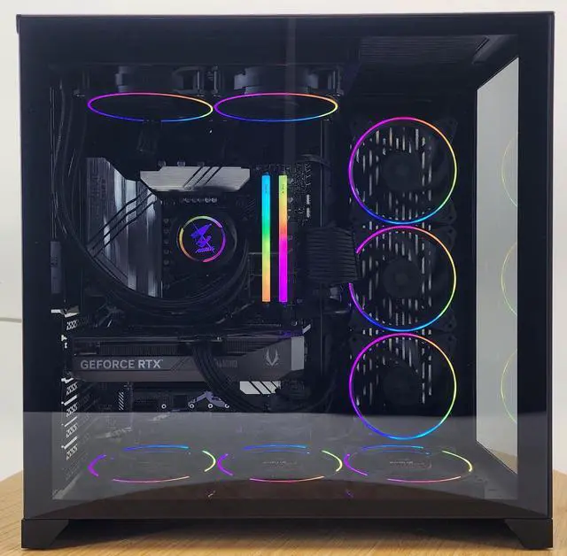 Alt view image 4 of 7 - Gaming PC i5-14600K 32GB RAM 1TB SSD RTX 5060 Ti  16GB Windows 11 Computer
