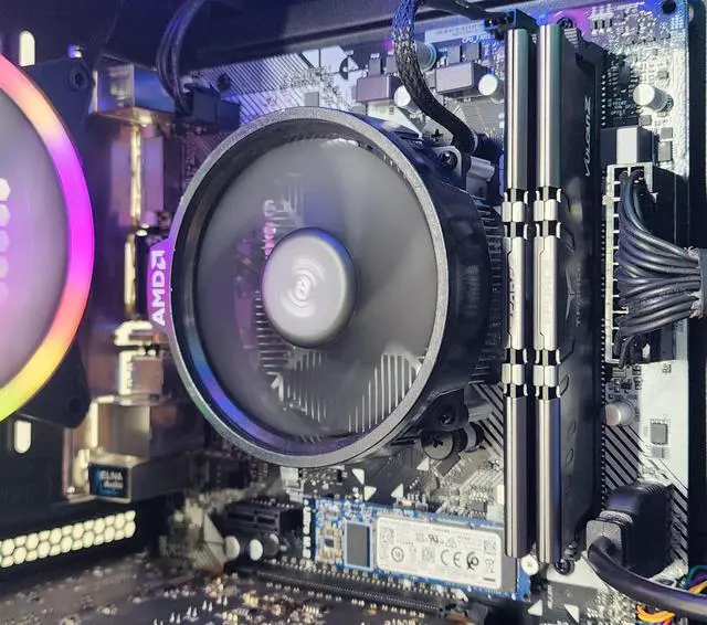 Alt view image 2 of 7 - Gaming PC Ryzen 3 2300X 16GB RAM 256GB SSD + 1TB HDD RX 470 8GB Win11 Computer