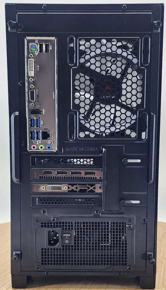 Alt view image 7 of 7 - Gaming PC Ryzen 3 2300X 16GB RAM 256GB SSD + 1TB HDD RX 470 8GB Win11 Computer