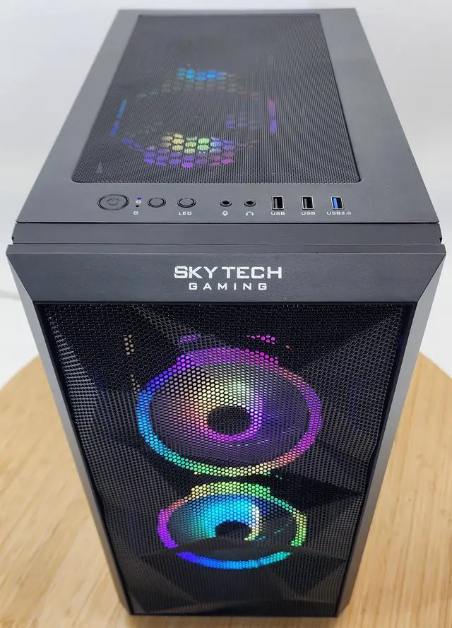 Alt view image 5 of 7 - Gaming PC Ryzen 3 2300X 16GB RAM 256GB SSD + 1TB HDD RX 470 8GB Win11 Computer