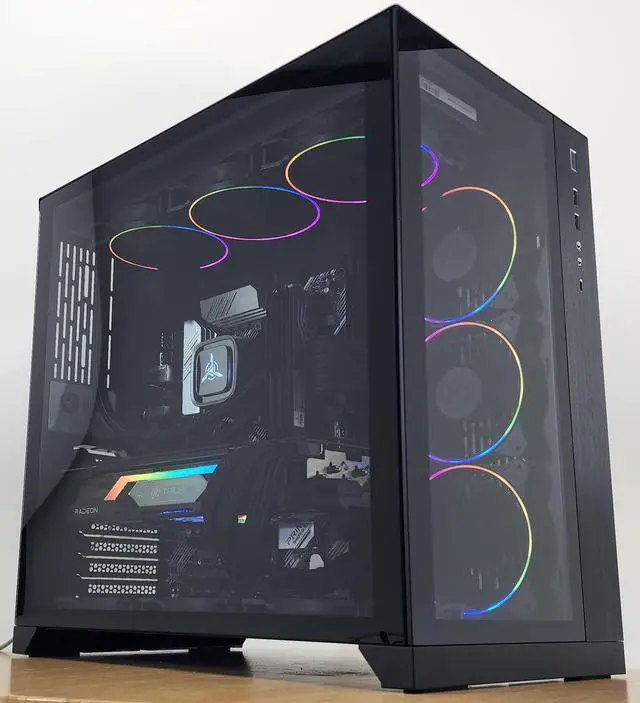 Main image of Gaming PC Ryzen 7 5700X3D 32GB RAM 1TB SSD RX 6800 XT 16GB Windows 11 Computer