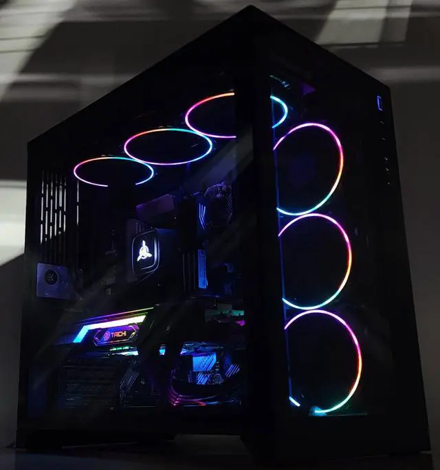 Alt view image 3 of 7 - Gaming PC Ryzen 7 5700X3D 32GB RAM 1TB SSD RX 6800 XT 16GB Windows 11 Computer