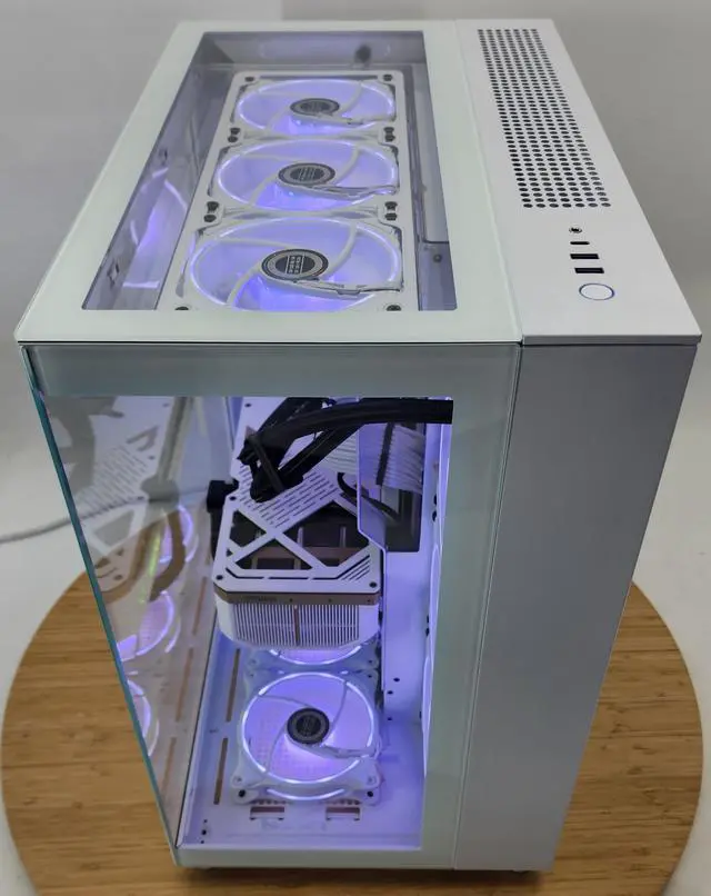 Alt view image 5 of 7 - Gaming PC Ryzen 9 9900X 32GB RAM 2TB SSD RTX 5080 16GB Windows 11 Computer