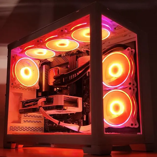 Alt view image 3 of 7 - Gaming PC i7-12700K 32GB RAM 1TB SSD RTX 4060 Ti 8GB Windows 11 Computer