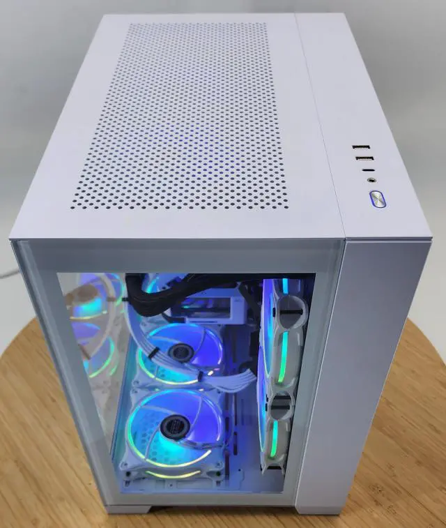 Alt view image 5 of 7 - Gaming PC i7-12700K 32GB RAM 1TB SSD RTX 4060 Ti 8GB Windows 11 Computer