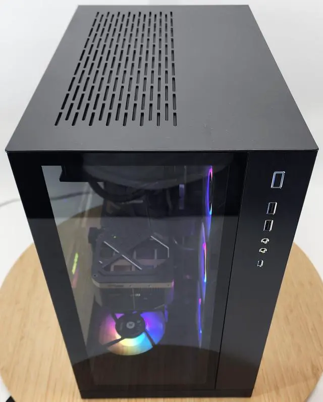 Alt view image 5 of 7 - Gaming PC Ultra 9 285K 96GB RAM 4TB SSD RTX 5090 32GB Windows 11 Computer